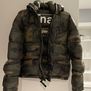 TNA The Super Puff. Caumo. Size: M. Used. Some wear